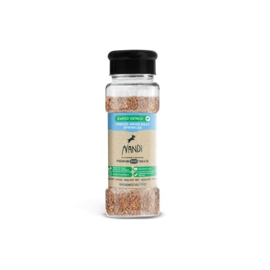 Nandi lyophilisé Sprinkles Karoo Autruche