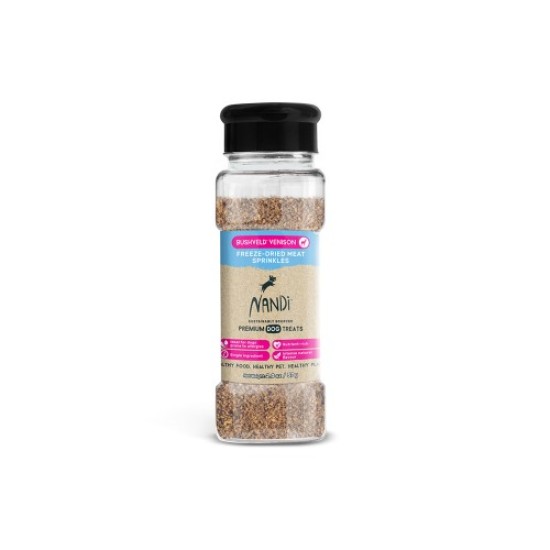 Nandi lyophilisé Sprinkles Bushveld Venison