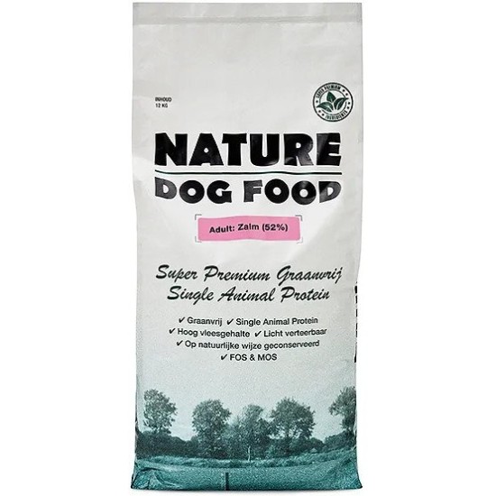 Nature Dog Food Zalm, 5 kg