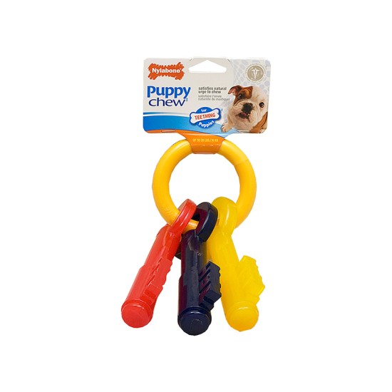 Nylabone Puppy Teething Keys, medium