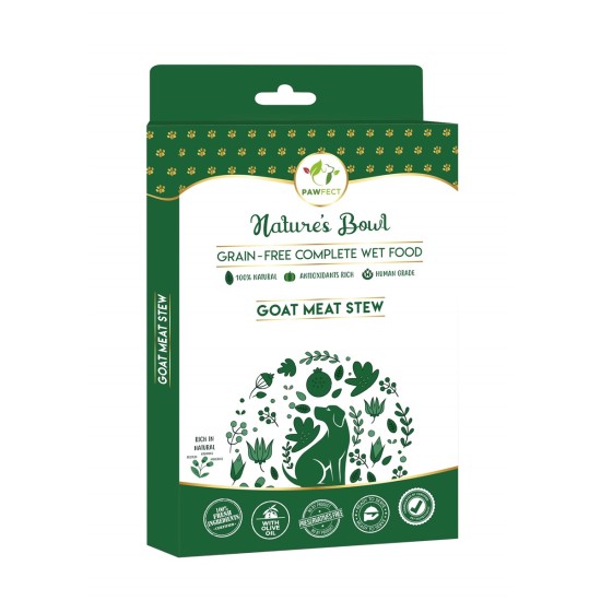 Pawfect Wet Food Goat Meat Stew, 300 g