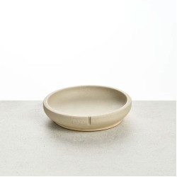 Pino Cat Whisker Friendly Bowl Solid, Owl Greige