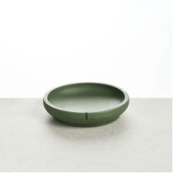 Pino Cat Whisker Friendly Bowl Solid, Crocodile Green