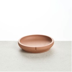Pino Cat Whisker Friendly Bowl Solid, Salmon Terra