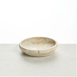 Pino Cat Whisker Friendly Bowl Marble, Owl Greige