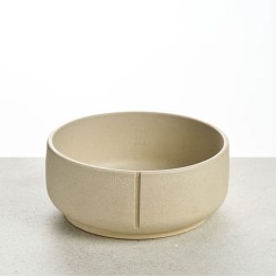 Pino Classic Bowl Solid, Large, Owl Greige