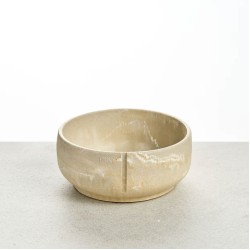 Pino Classic Bowl Marble, Medium, Owl Greige