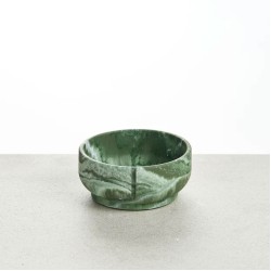 Pino Classic Bowl Marble, Small, Crocodile Green
