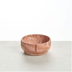 Pino Classic Bowl Marble, Small, Salmon Terra