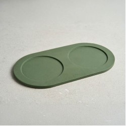 Pino Tray, Large, Crocodile Green