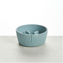 Pino Studio Slow Feeder Bowl, Medium, Butterfly Blue