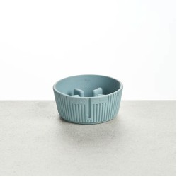 Pino Studio Slow Feeder Bowl, Small, Butterfly Blue