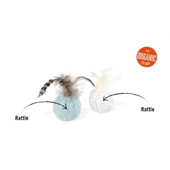 JOUER Feline Frenzy Jouet pour Chat Balls of Fury