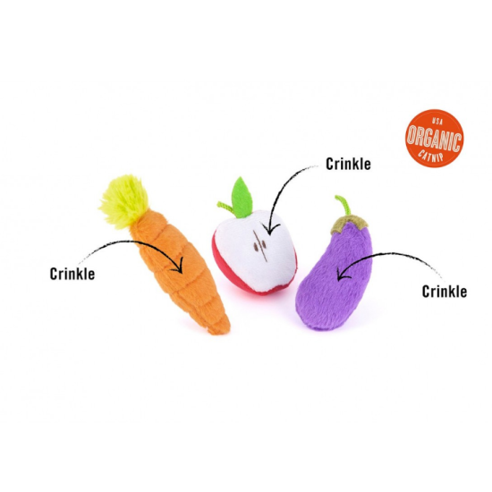 PLAY Feline Frenzy Chat Jouet Nourriture Jardin Frais