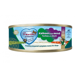 Renske Hond Blik Kalkoen met Eend