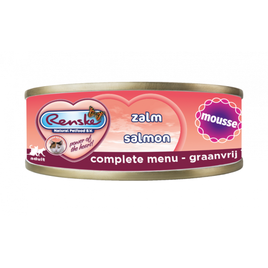 Renske Kat Blik Mousse Zalm