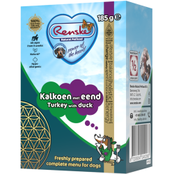 Renske Hond Tetra Kalkoen met Eend