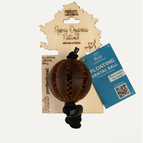 Boule dentaire flottante Retorn Organic Rub