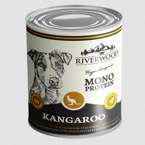 Riverwood Blikvoer Monoproteine Kangoeroe