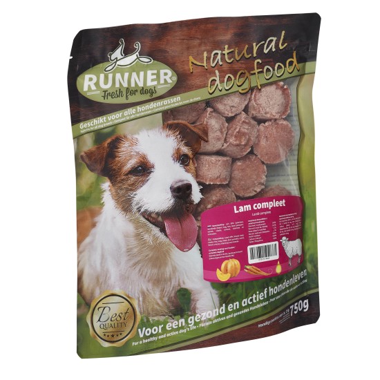 Runner Fresh For Dogs Deelblokjes Lam compleet