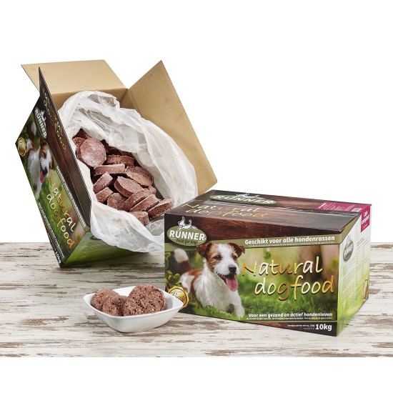 Runner Fresh For Dogs Deelblokjes Grootverbruik, Kalkoen compleet