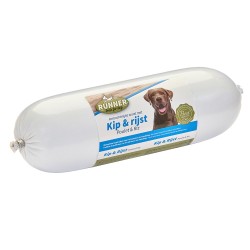 Runner worst kip & rijst