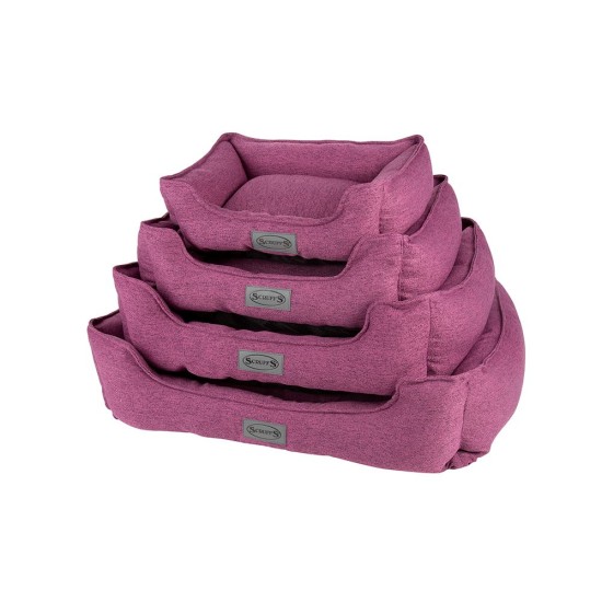 Scruffs Manhattan Box Bed Berry, petit