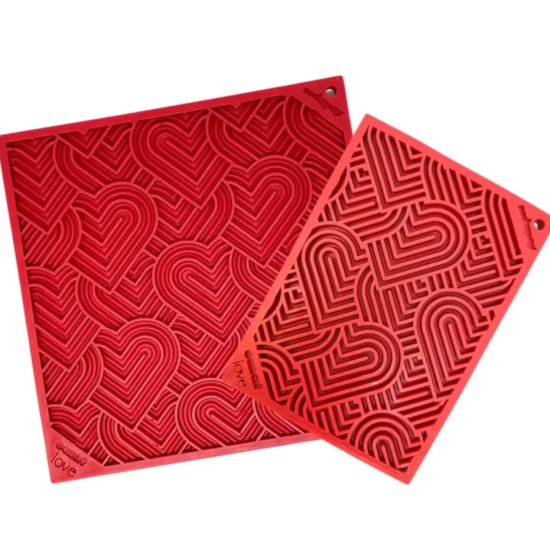 Sodapup Lickmat Hearts, Large
