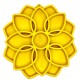 Sodapup eTray Mandala, Geel