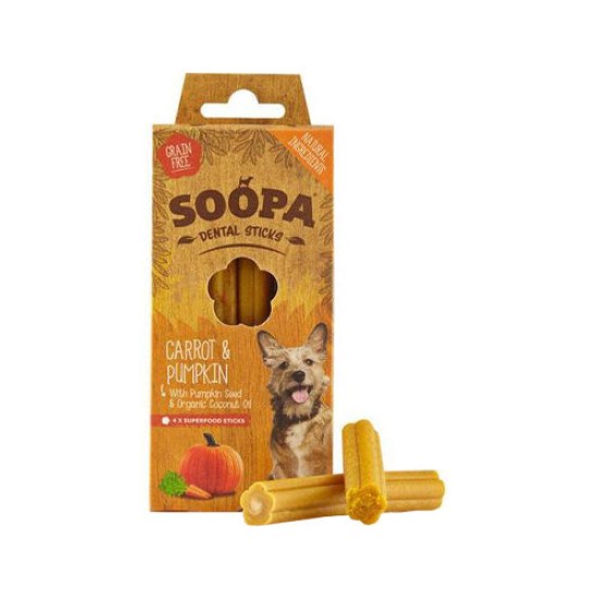 Soopa Sticks Wortel & Pompoen