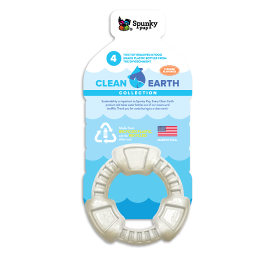 Bague recyclée Spunky Pup Clean Earth