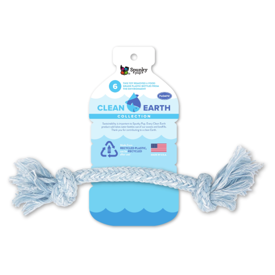 Corde recyclée Spunky Pup Clean Earth, taille moyenne