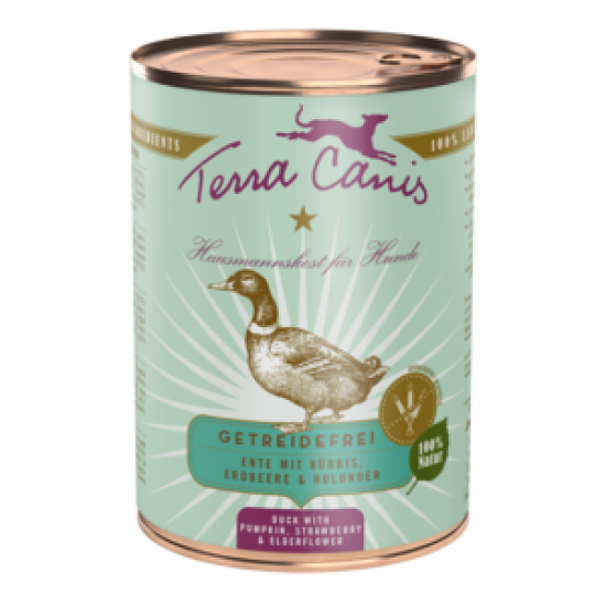 Terra Canis Graanvrij Menu Eend