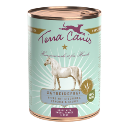 Terra Canis Graanvrij Menu Paard