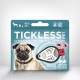 Tickless Pet Répulsif ultrasonique contre les tiques et les puces, beige