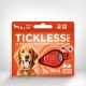 Répulsif ultrasonique contre les tiques et les puces Tickless Pet, orange