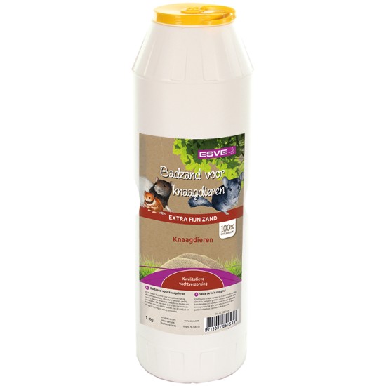 Esve Sable de bain pour rongeurs