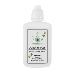 TraumaPet Oordruppels met Colloidaal zilver