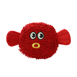 Tuffy Mighty Microfiber Ball Blowfish