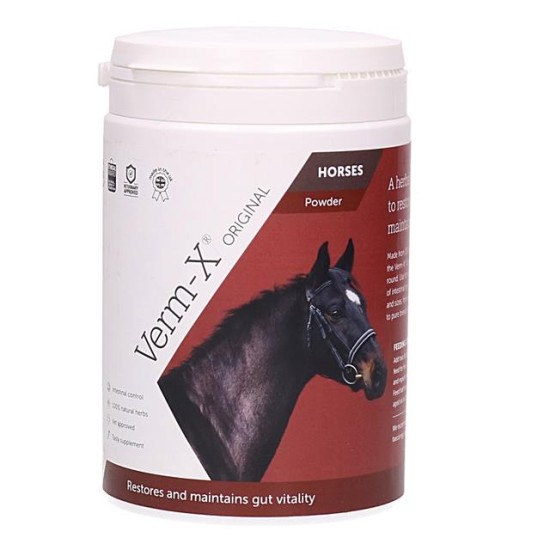 Poudre Verm-X pour chevaux
