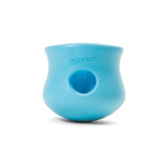 West Paw Zogoflex Toppl, petit, bleu