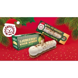 Dessert glacé de Noël Woofelicious