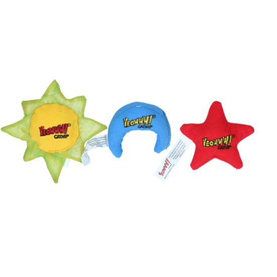 Yeowww Soleil Lune et Étoiles (3 pièces