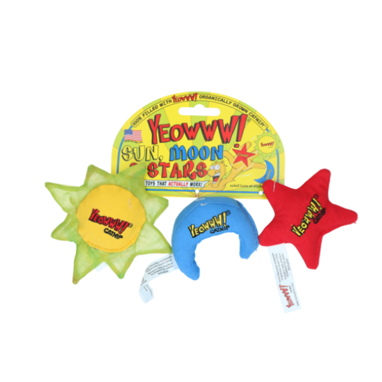 Yeowww Soleil Lune et Étoiles (3 pièces