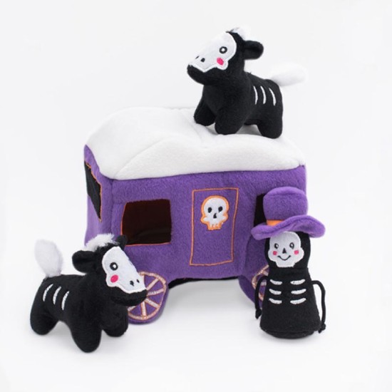 Zippy Paws Halloween Burrow Haunted Carriage