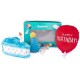 Boîte d'anniversaire Zippy Paws bleue