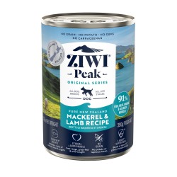 ZiwiPeak Hond Blikvoer makreel & lam