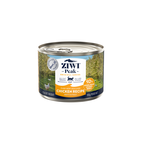 ZiwiPeak Kat Blikvoer kip, 185 g