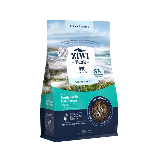 ZiwiPeak Cat Vapeur et poisson séché, 800 g