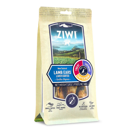 Ziwipeak traite les oreilles d'agneau